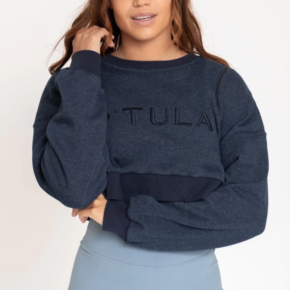 P’Tula cropped sweatshirt / hoodie